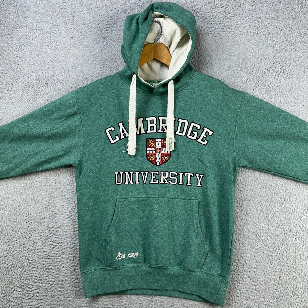 Cambridge University Green Hoodie - Picture 2 of 8